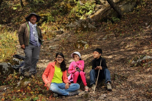 Trekking to Lama Dug Meadows