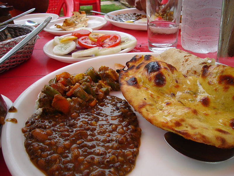 Dhaba food in Punjab