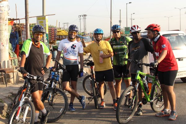 cycling in delhi