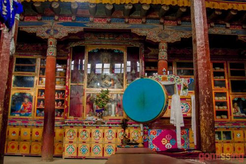 Inside Thikse Monastery, Thikse Village